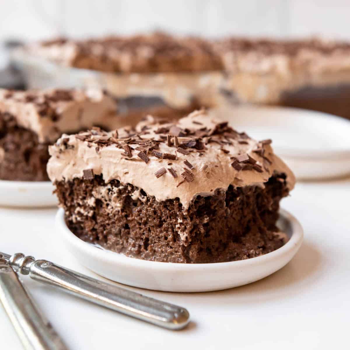 Pastel de Tres Leches de chocolate